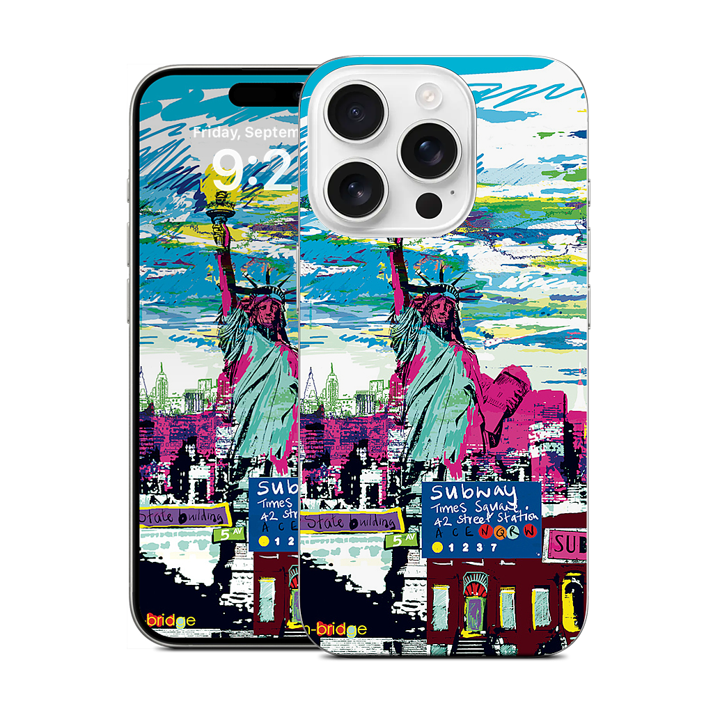 New York Skyline iPhone Skin