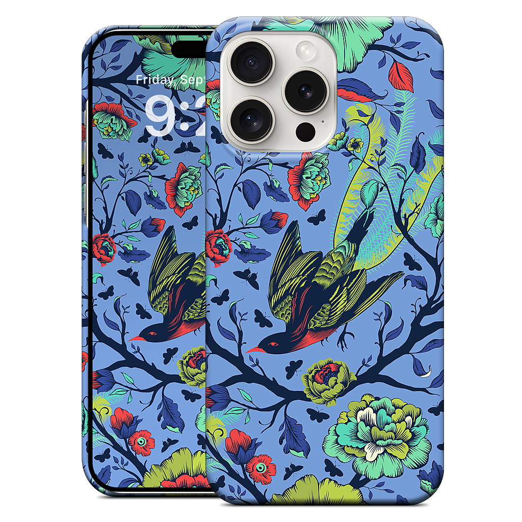 Tail Feathers Lupine iPhone Case