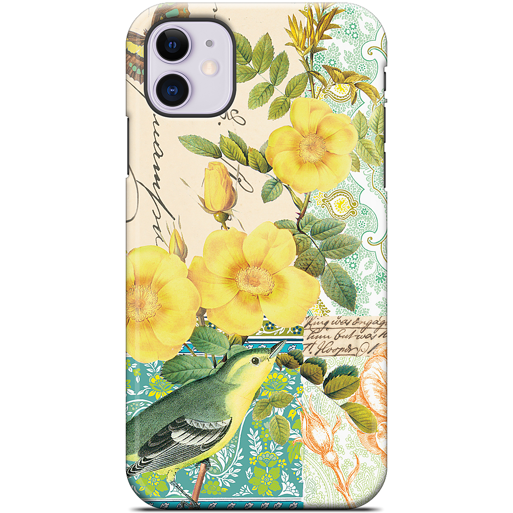 Yellow Bird iPhone Case