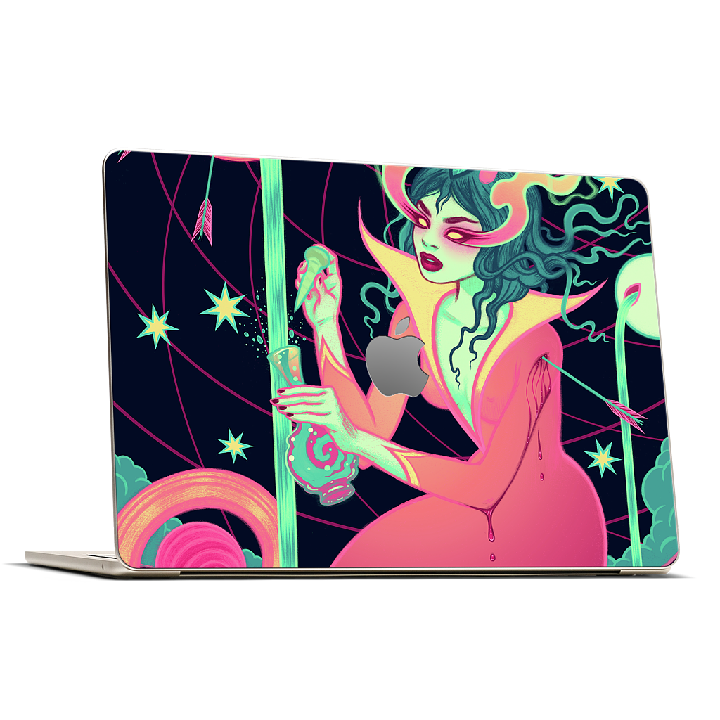 Vapor Wave MacBook Skin