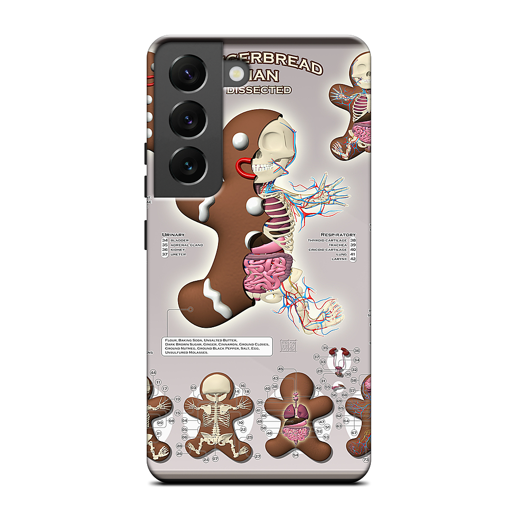 Gingerbread Man Dissected Samsung Case