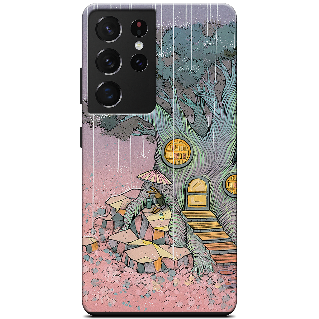 Rainy Day In The Library Samsung Case