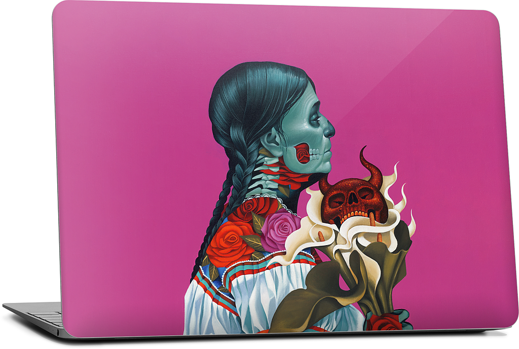Rosa MacBook Skin