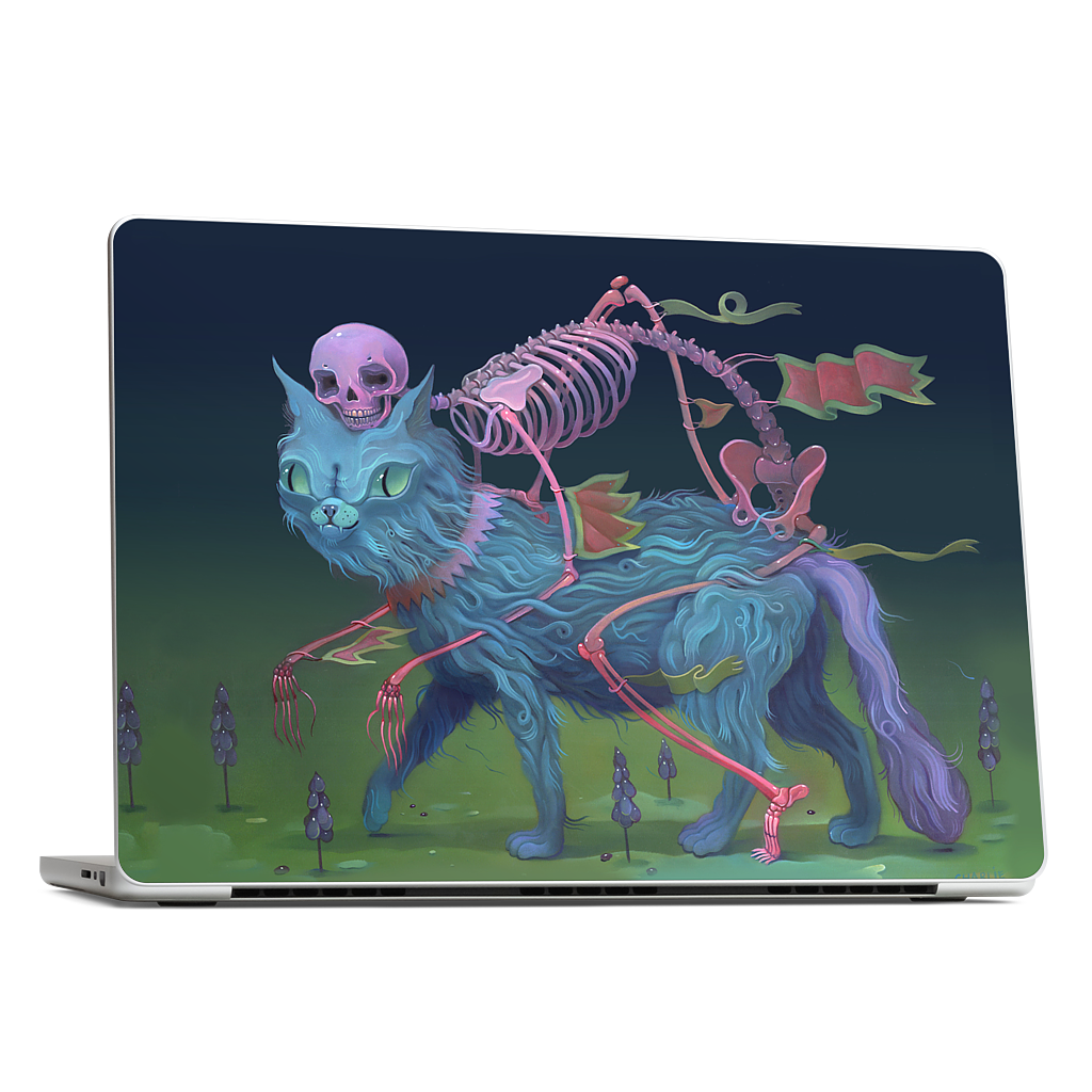 Bone Guide MacBook Skin
