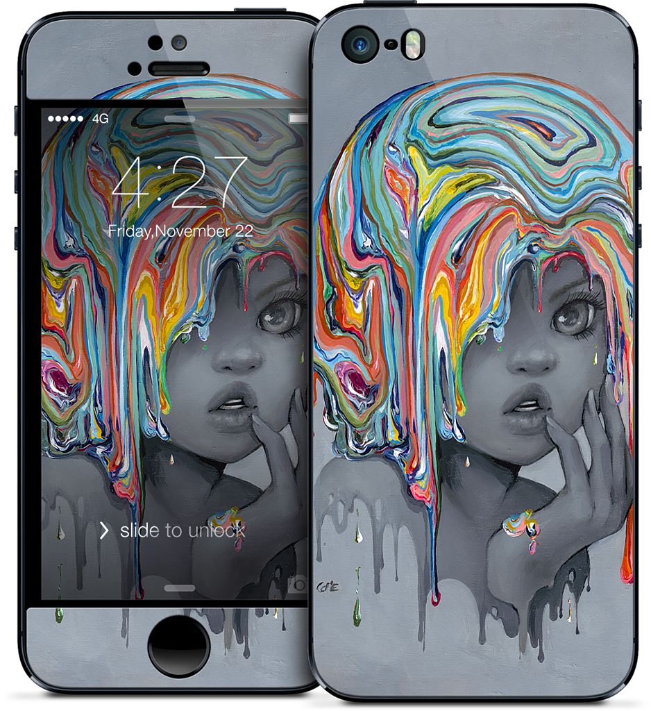 Sum of All Colors iPhone Skin