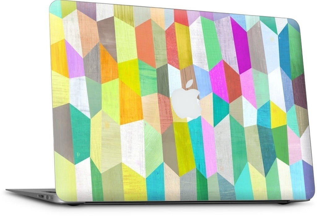 Trapezoid Love MacBook Skin