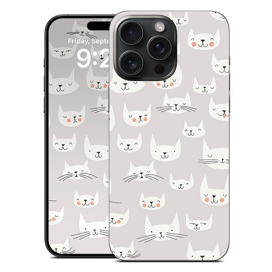 Cat Faces iPhone Skin