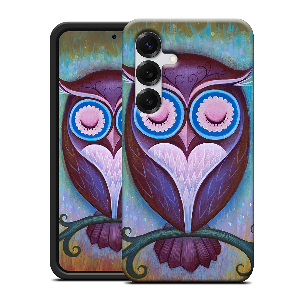 Sleepy Owl Samsung Case