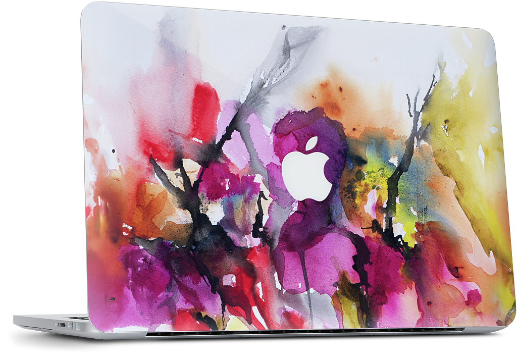 Fallen Flowers MacBook Skin