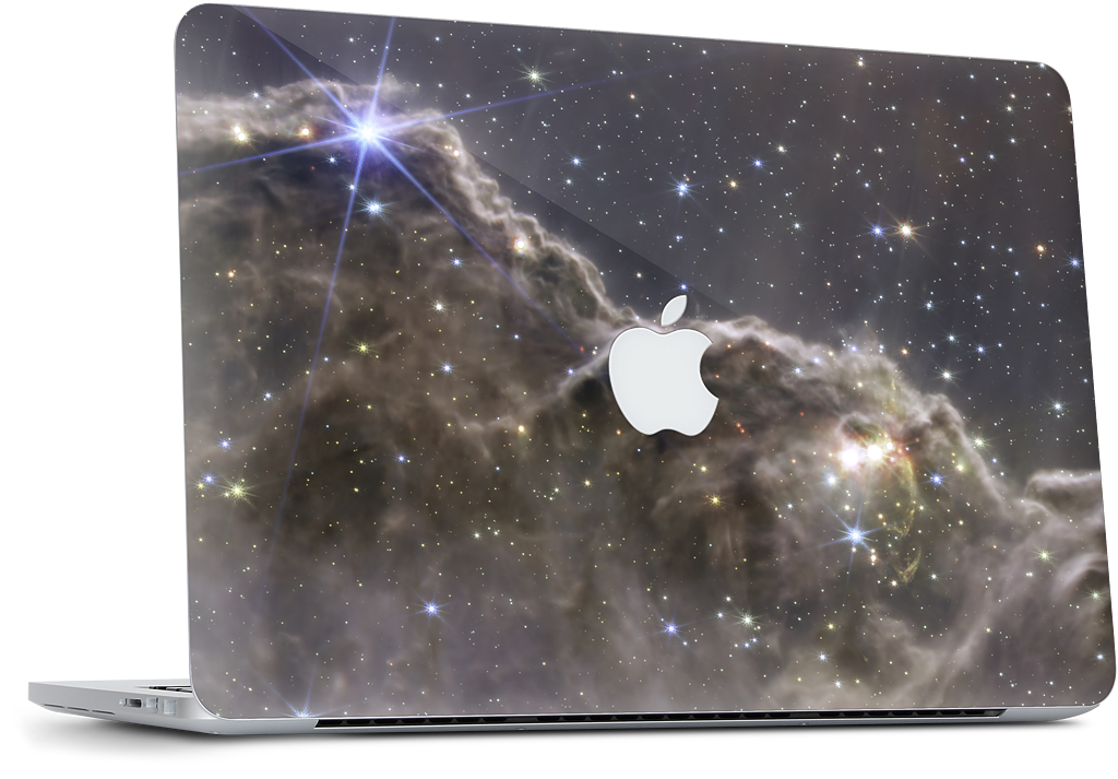 Cosmic Cliffs of Carina (MIRI and NIRCam Image) MacBook Skin
