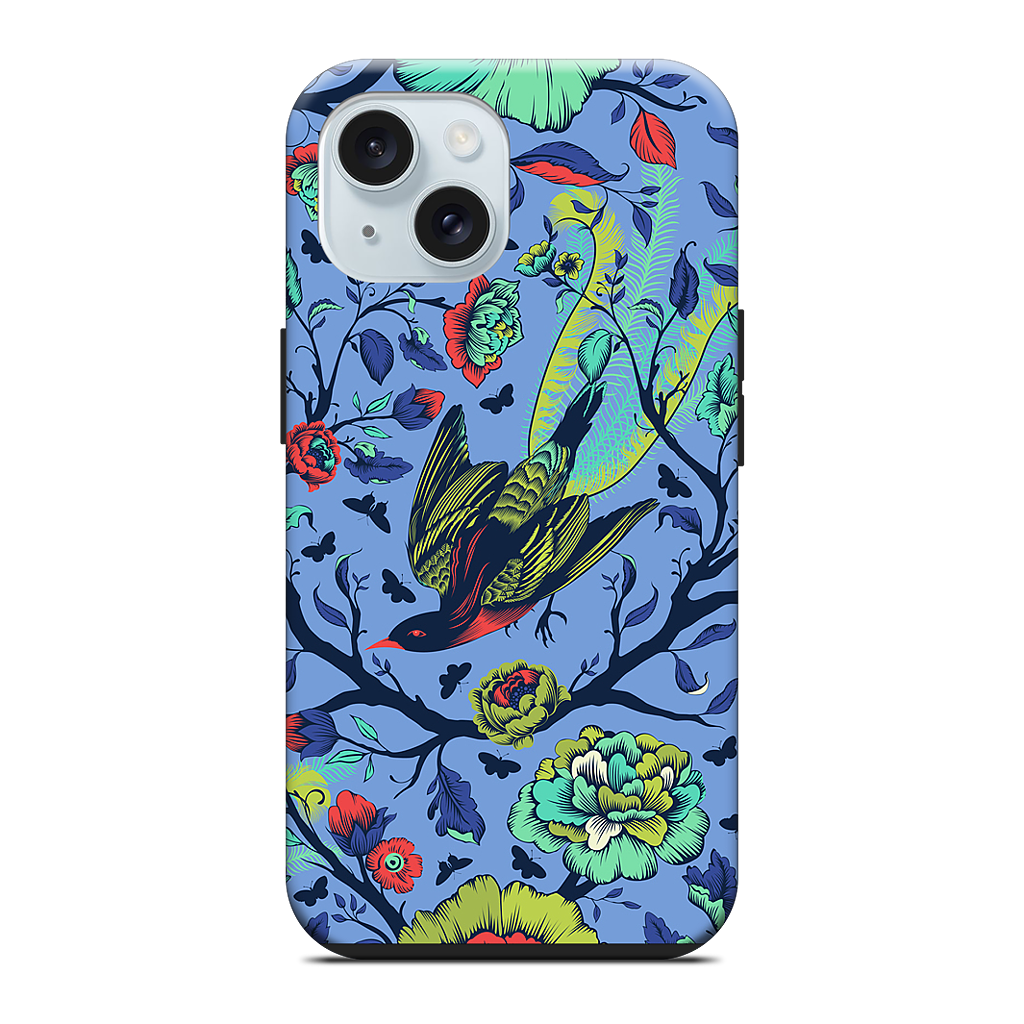 Tail Feathers Lupine iPhone Case