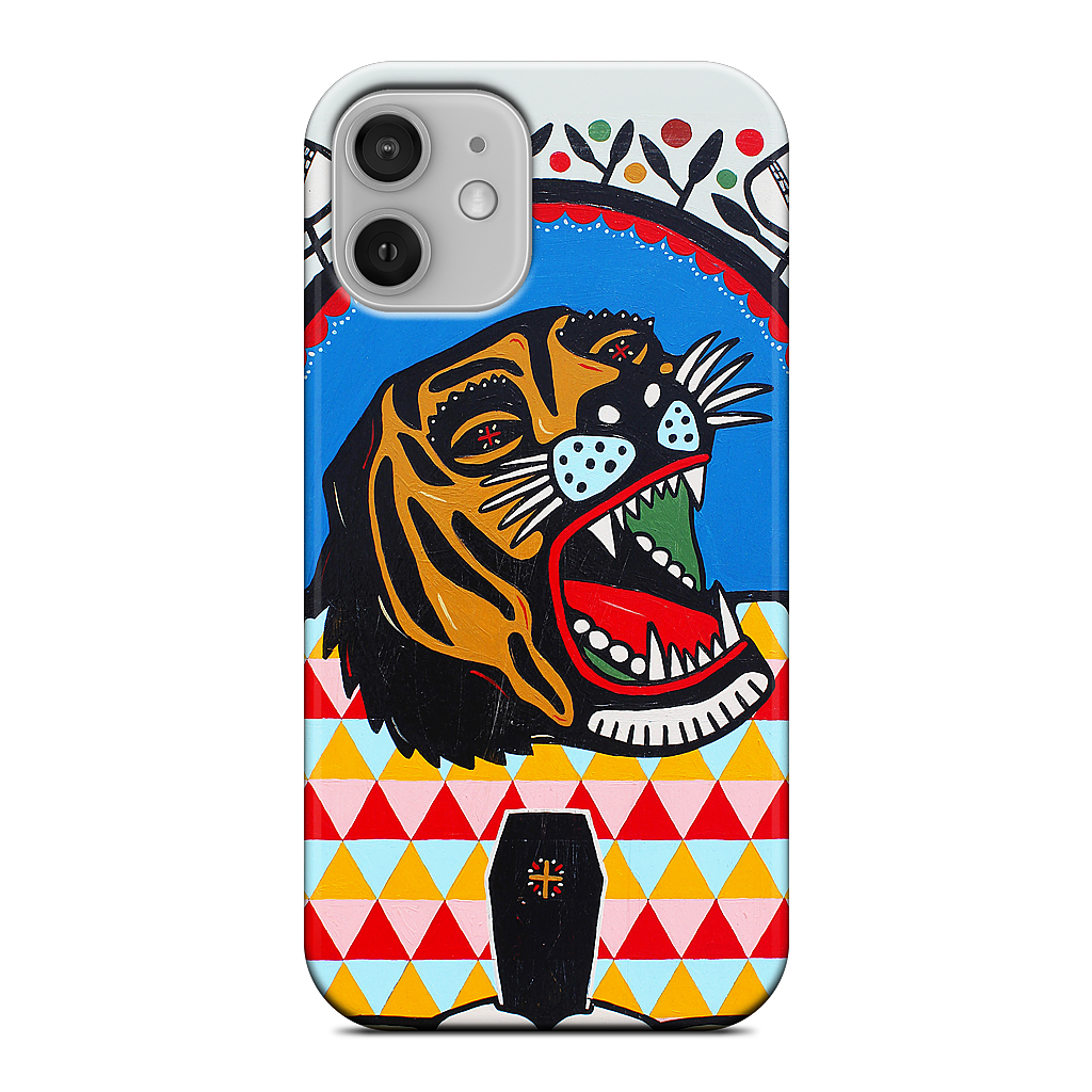 Tiger Coffin iPhone Case