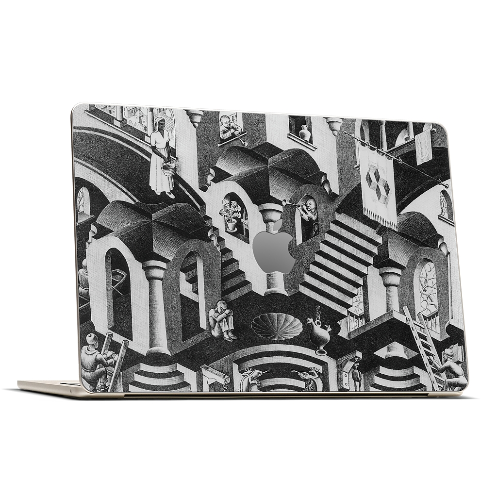 Concave and Convex MacBook Skin