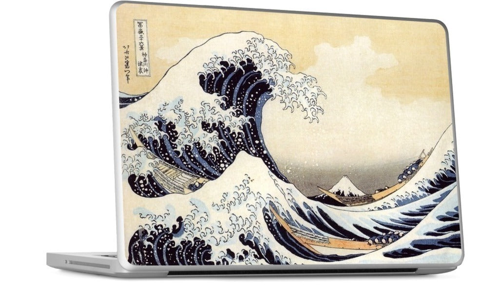 The Great Wave MacBook Skin