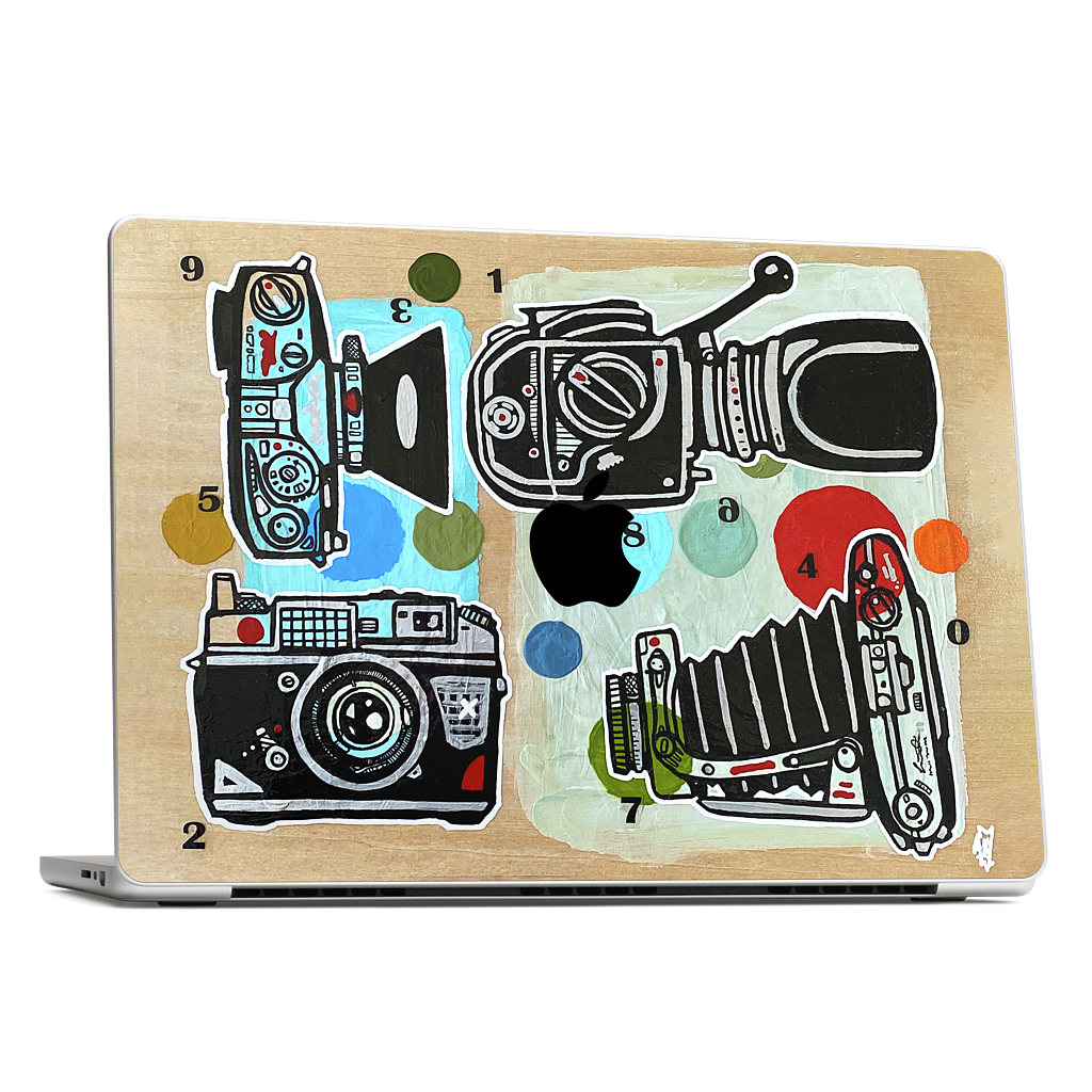 Watch It Happen MacBook Skin
