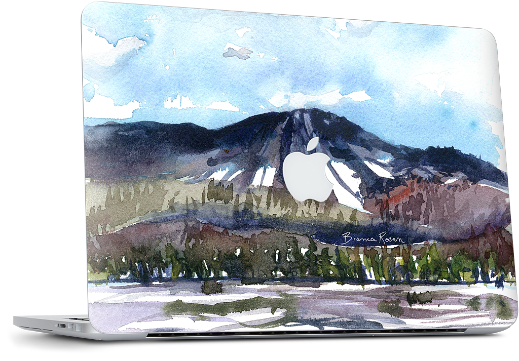 Ski Mountain MacBook Skin