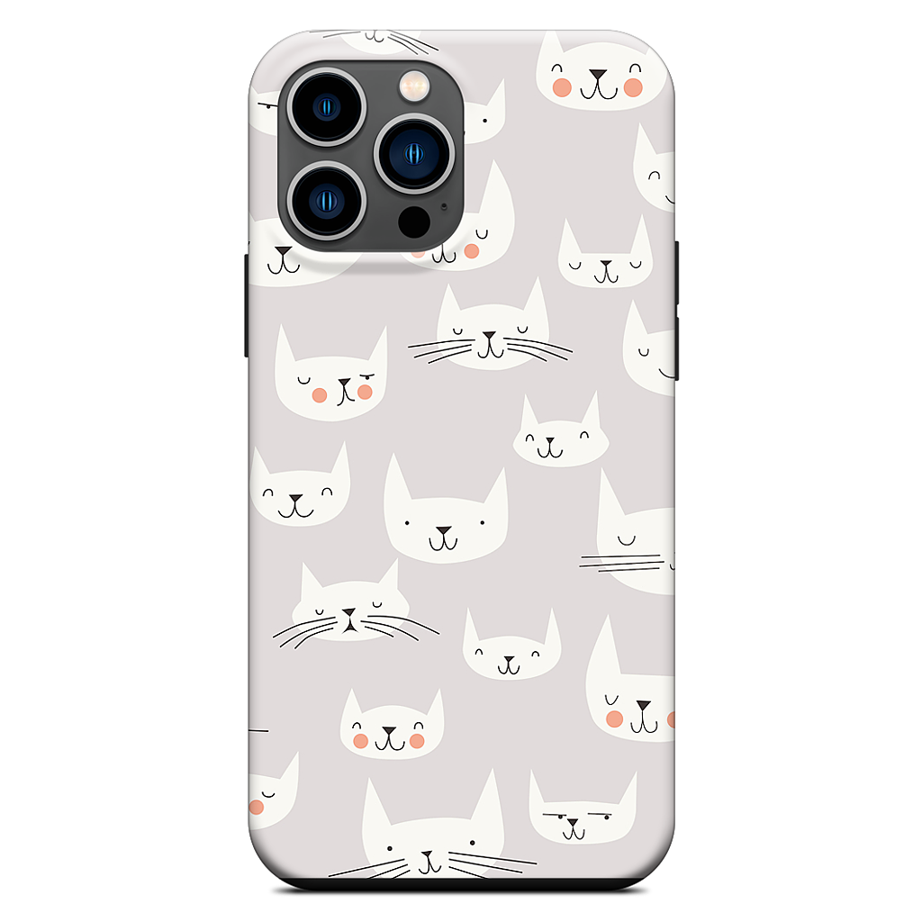 Cat Faces iPhone Case