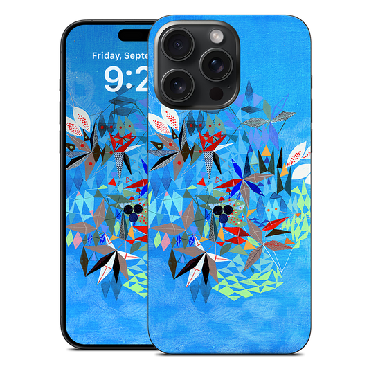 Triangle Cloud iPhone Skin