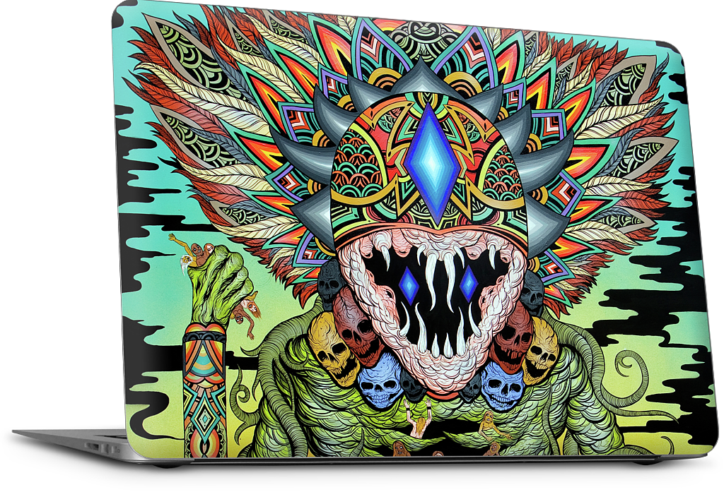 A Gleaming Destroyer MacBook Skin
