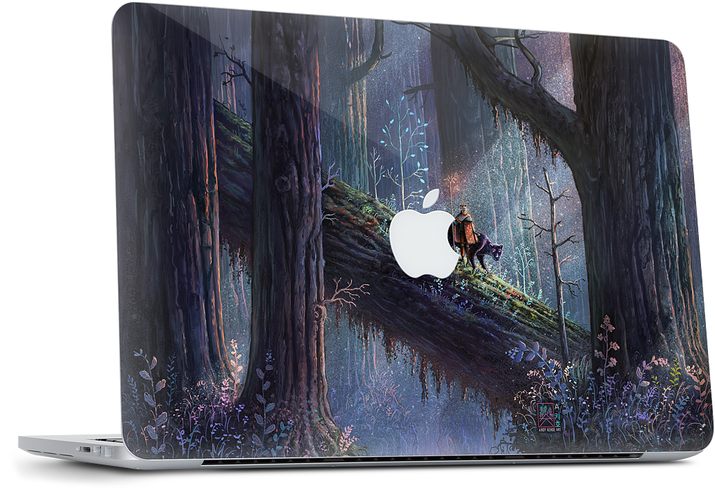 Emerging from the Deepness MacBook Skin