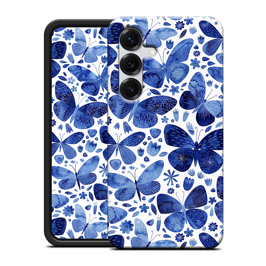 Blue Butterflies Samsung Case