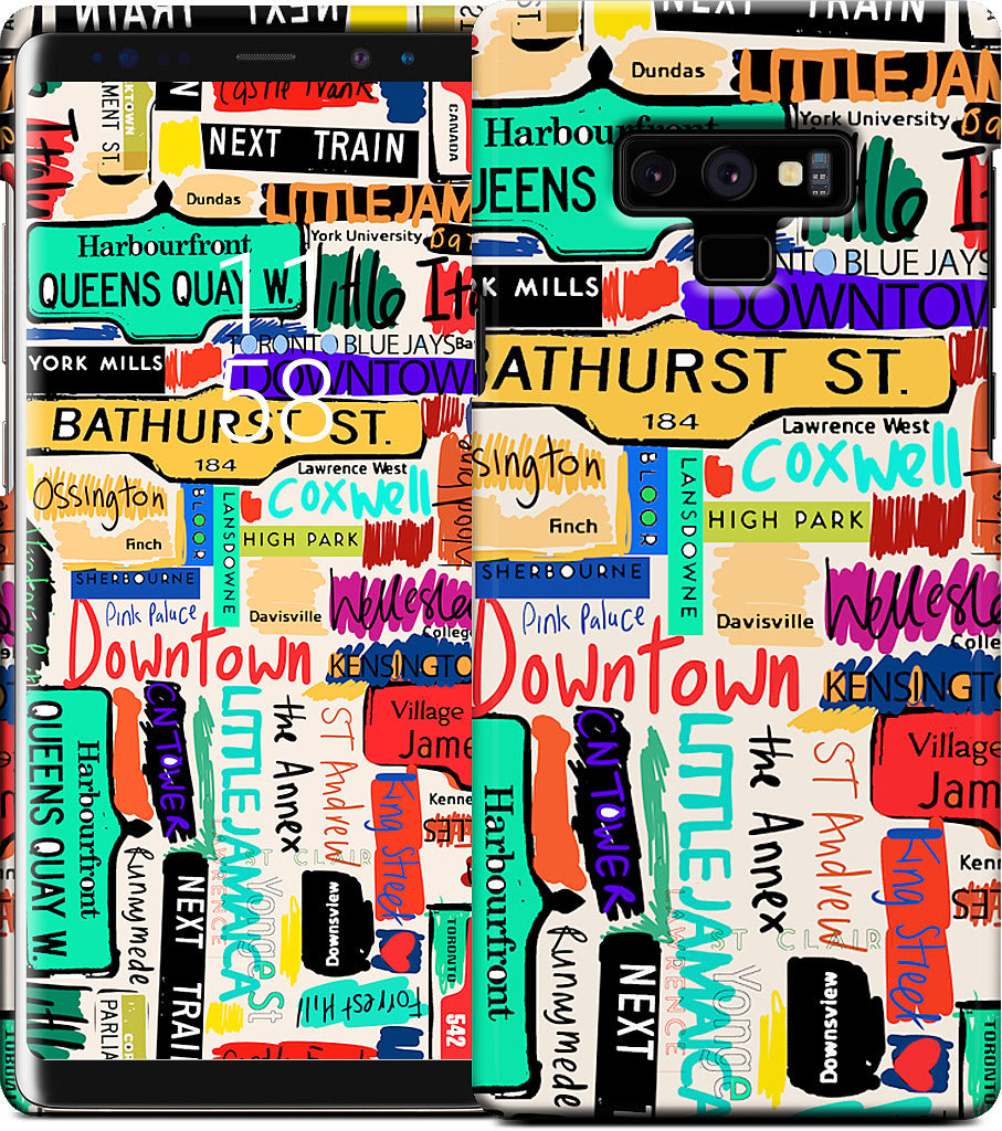 Toronto words Samsung Case