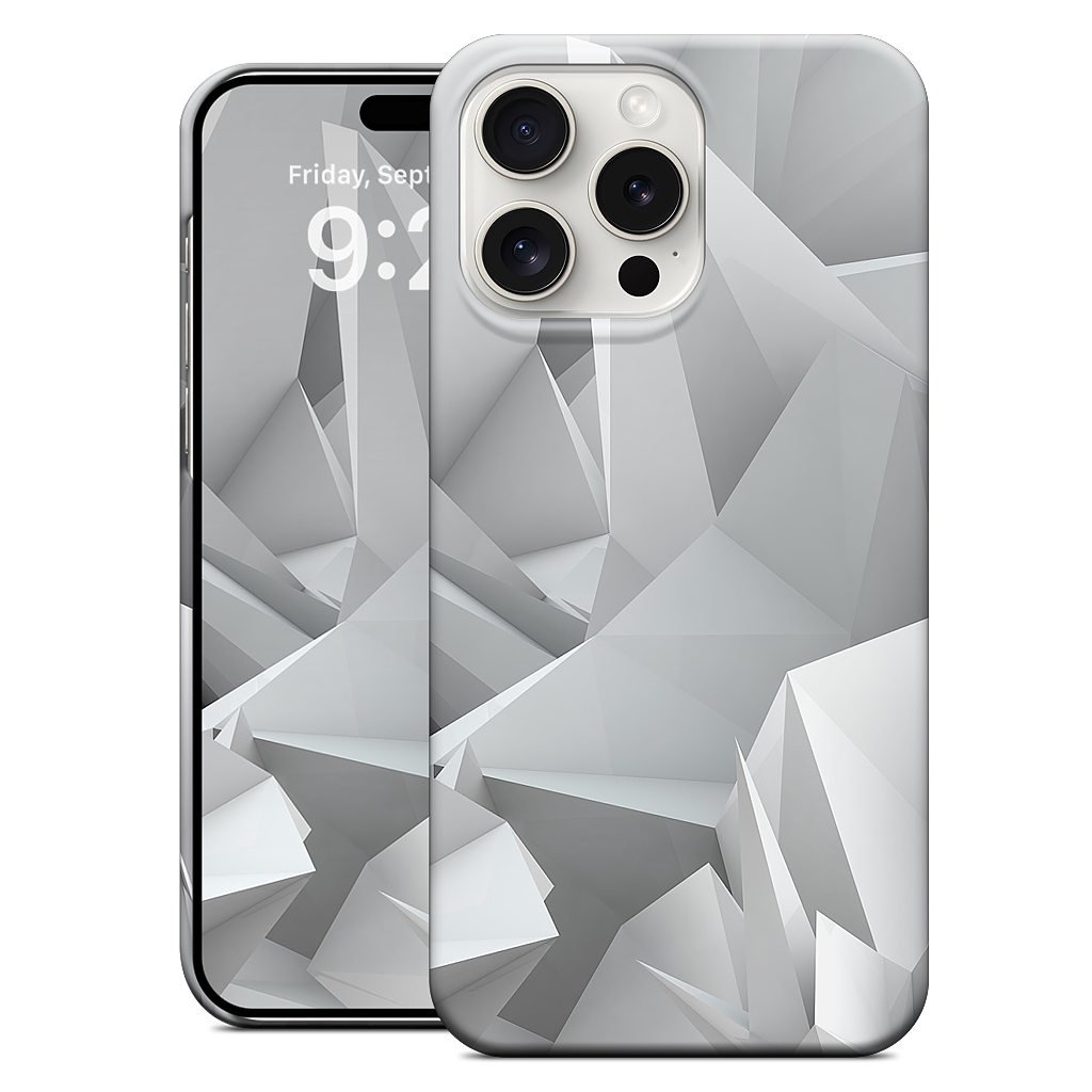 White Noize iPhone Case