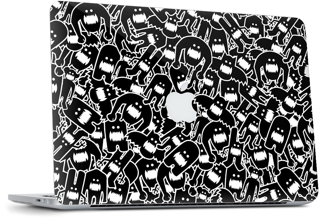 Monster Collage 2 MacBook Skin