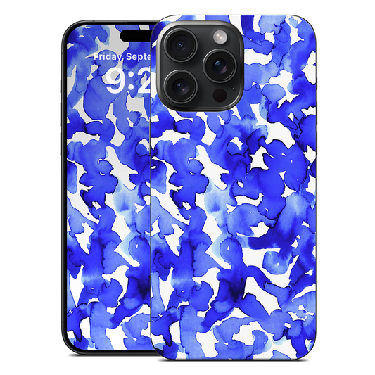 Energy Blue iPhone Skin