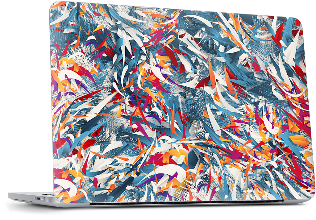 Excited Colours MacBook Skin
