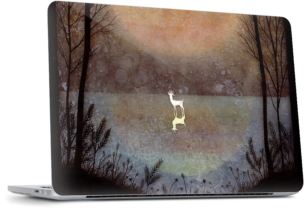 A Placid Pause MacBook Skin
