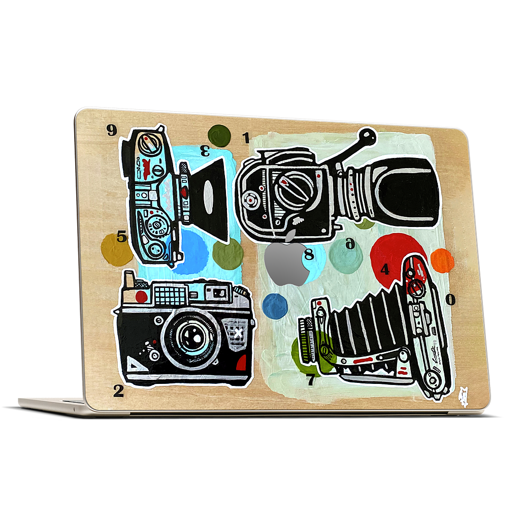 Watch It Happen MacBook Skin