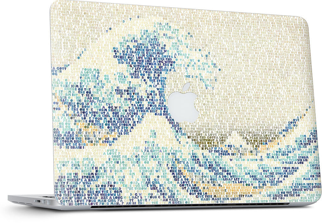 Riders On The Great Wave MacBook Skin