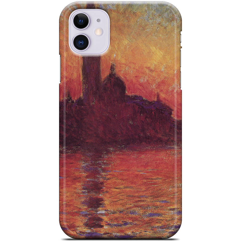Sunset in Venice iPhone Case