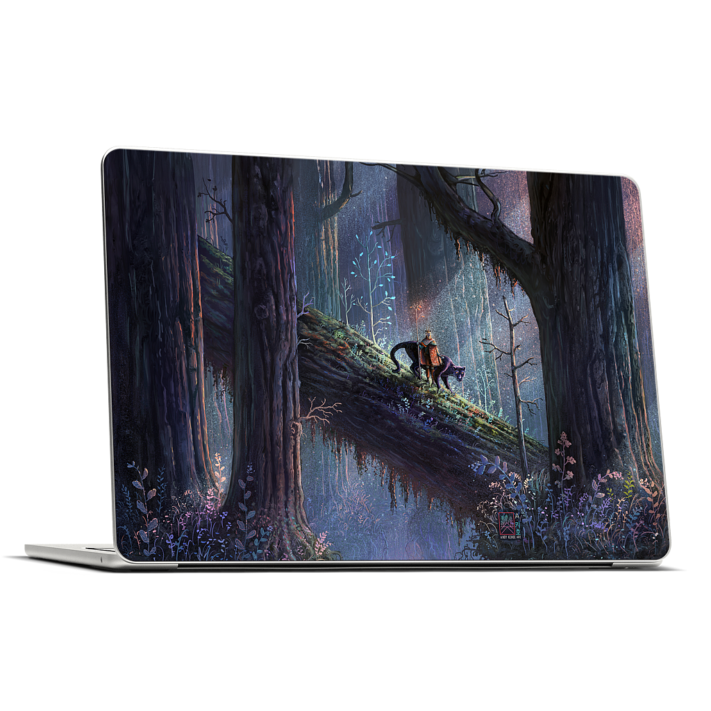 Emerging from the Deepness MacBook Skin