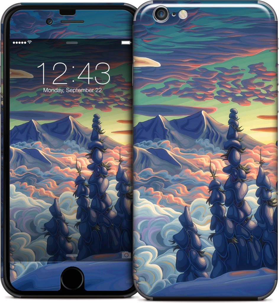 Mountains In My Mind iPhone Skin