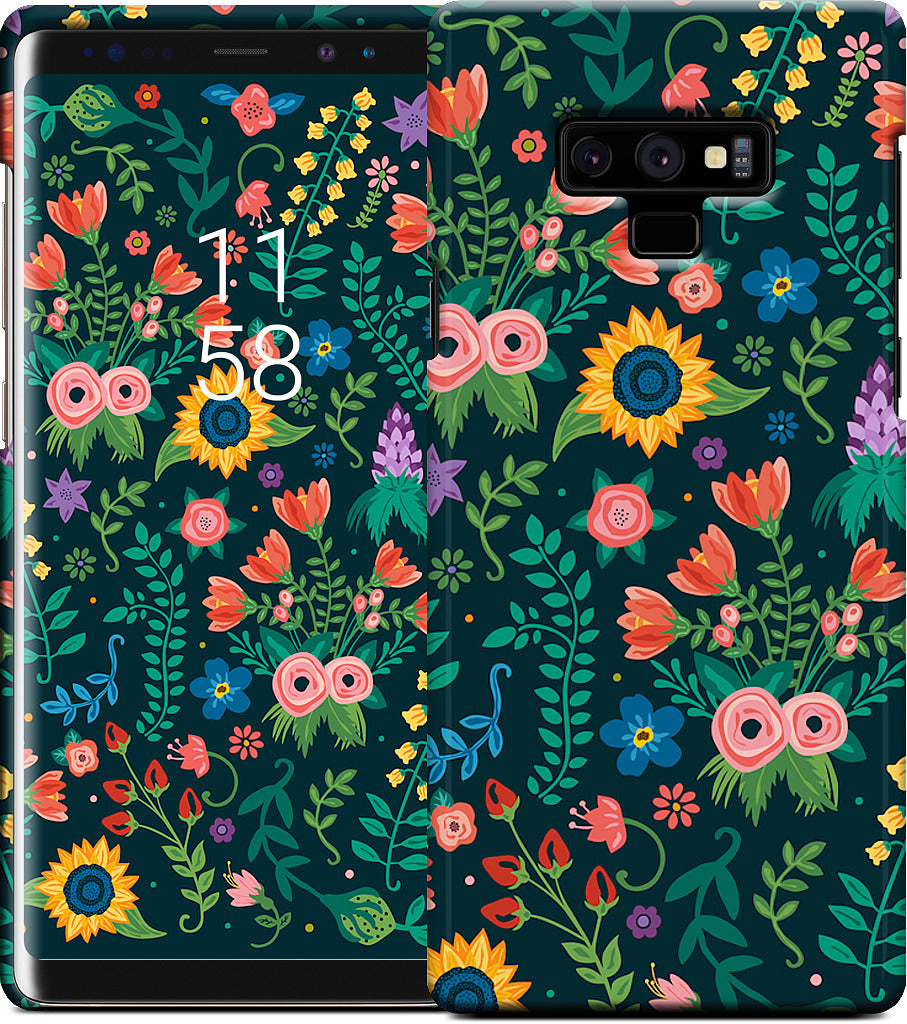 Floral Heart Samsung Case