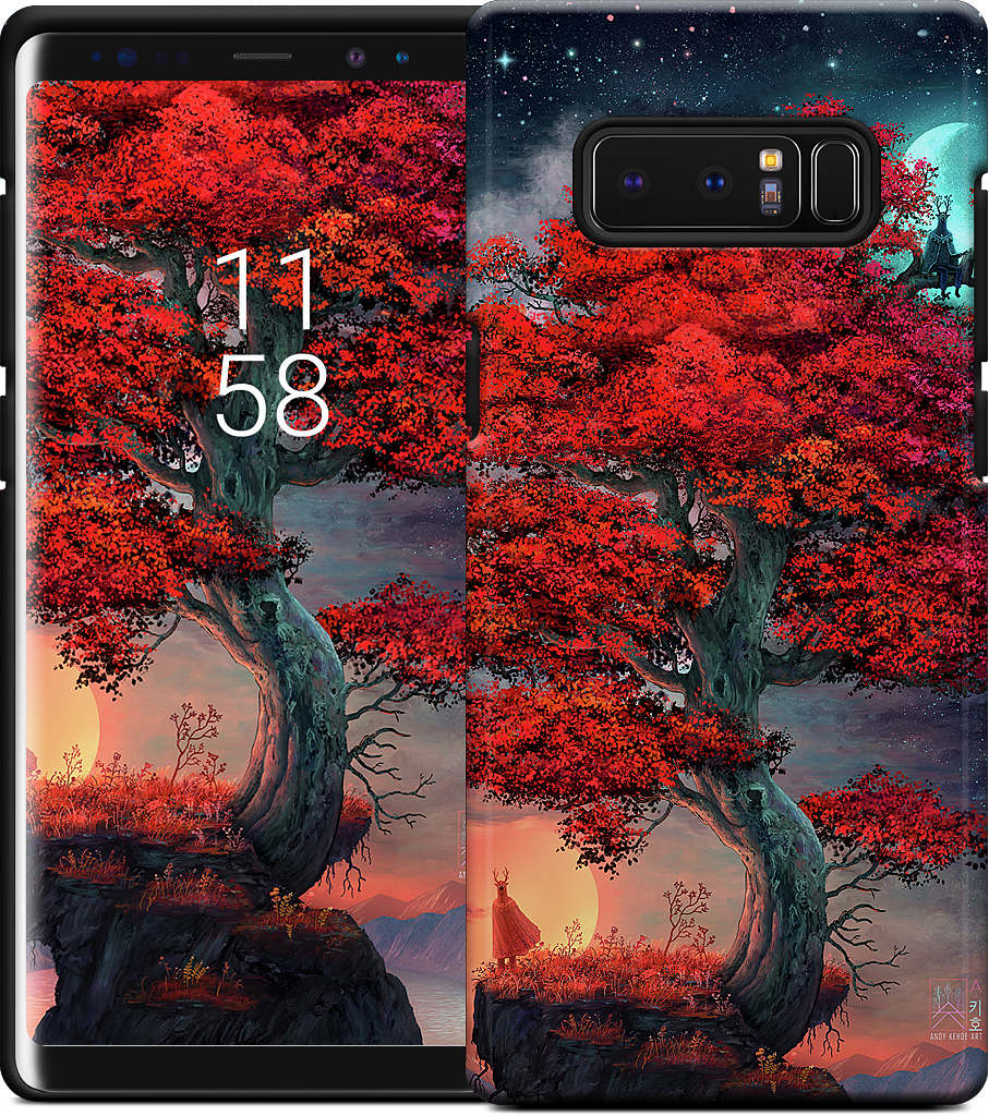 Light & Dark in Equal Parts Samsung Case