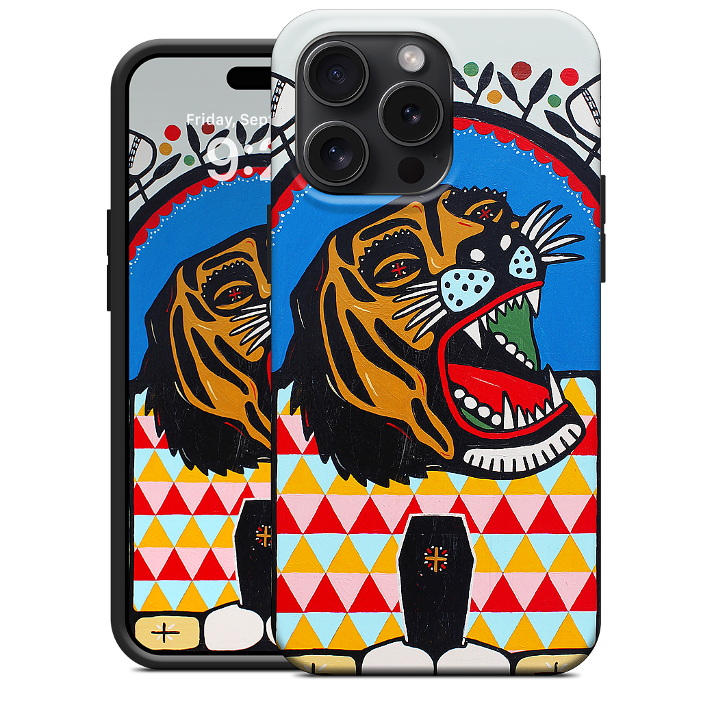 Tiger Coffin iPhone Case
