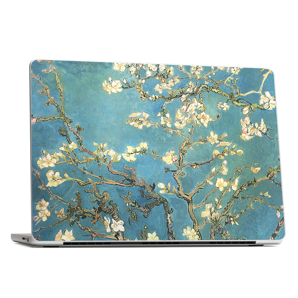Almond Branches in Bloom MacBook Skin