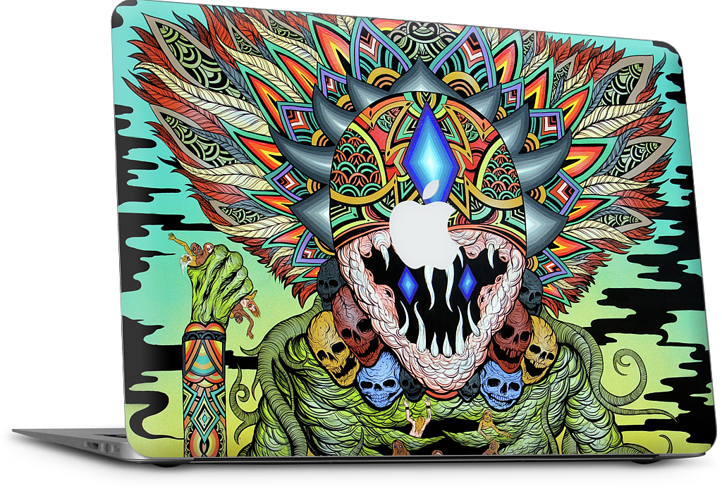 A Gleaming Destroyer MacBook Skin