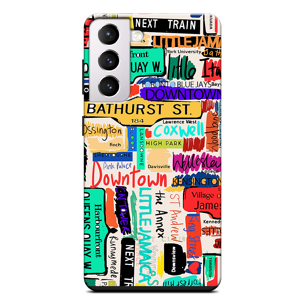 Toronto words Samsung Case