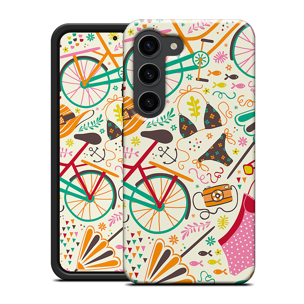 Seaside Cycle Samsung Case