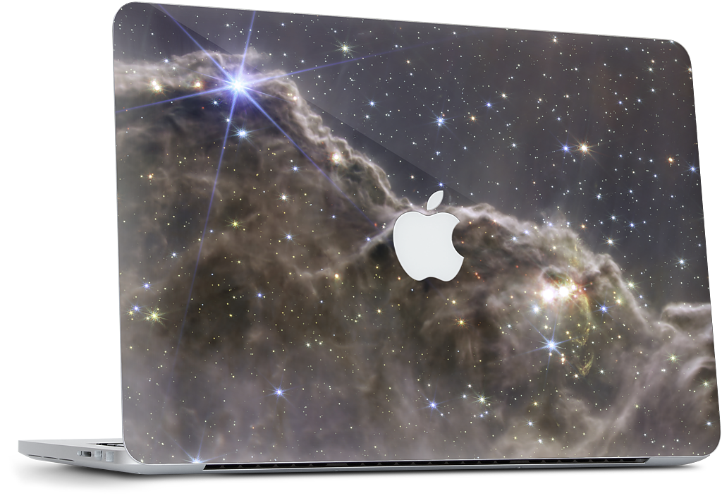 Cosmic Cliffs of Carina (MIRI and NIRCam Image) MacBook Skin