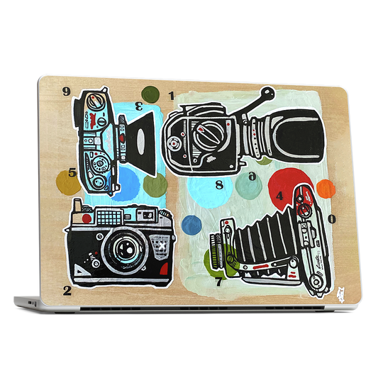 Watch It Happen MacBook Skin