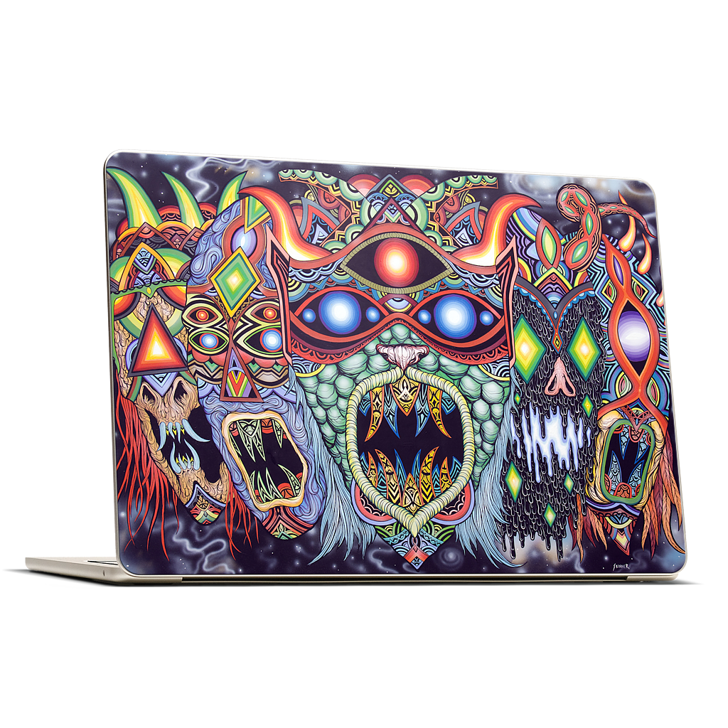 The Gods Beyond The Dark MacBook Skin