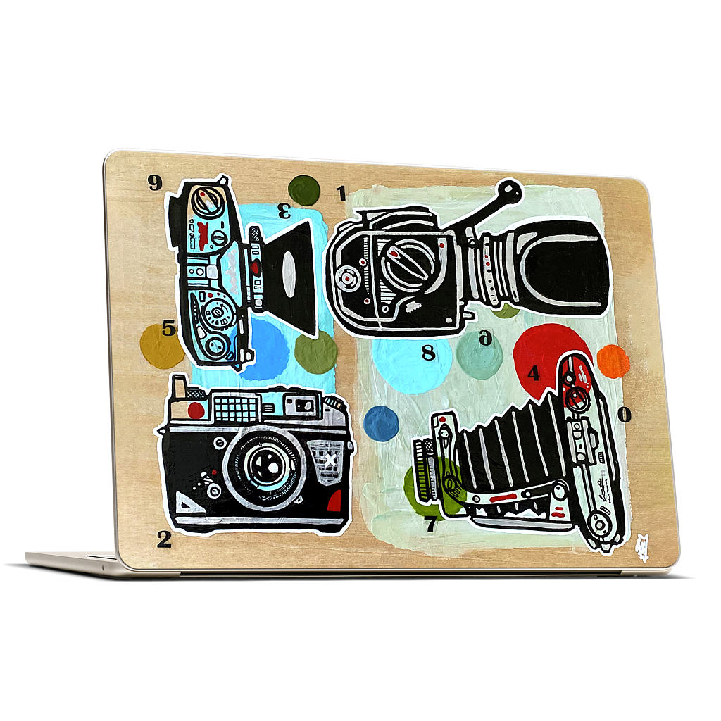 Watch It Happen MacBook Skin