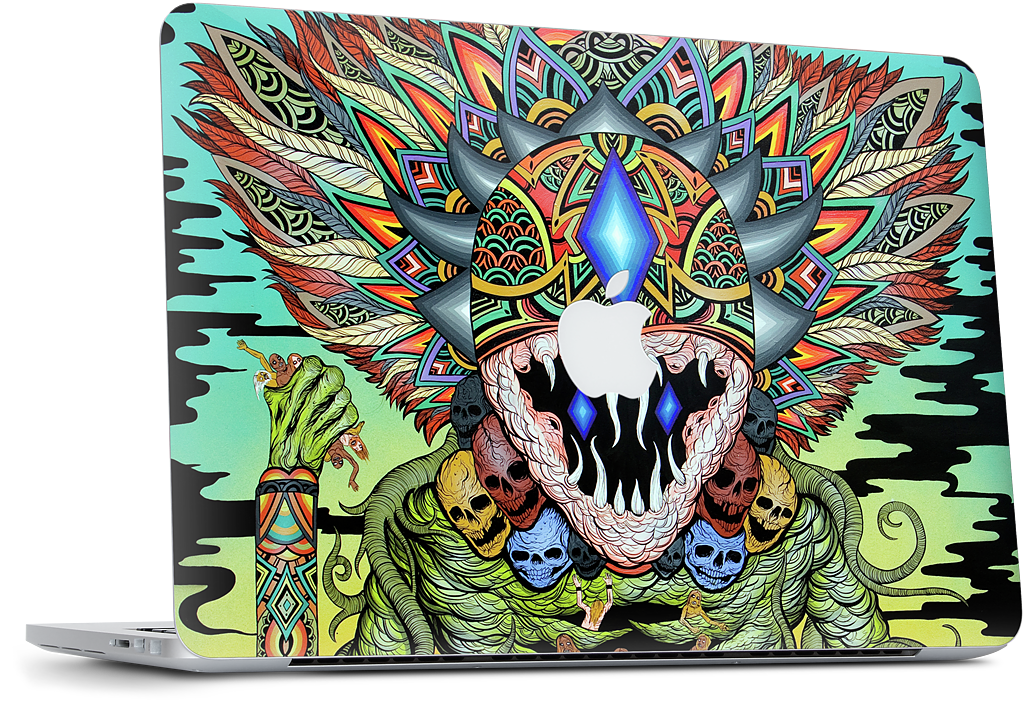 A Gleaming Destroyer MacBook Skin