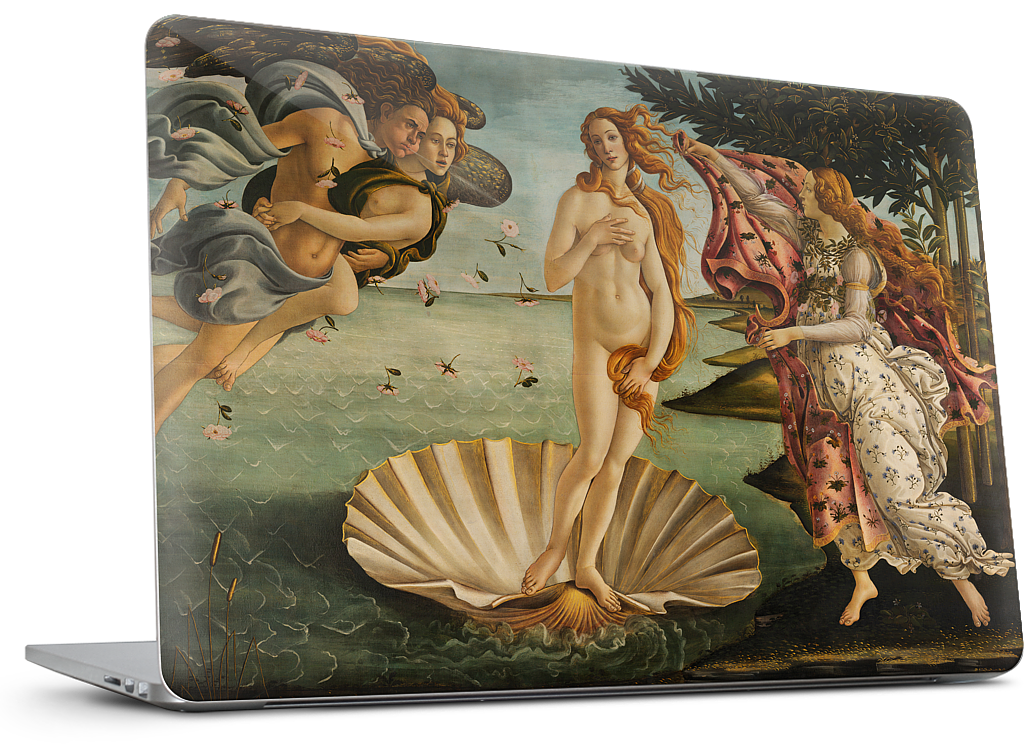 The Birth of Venus MacBook Skin