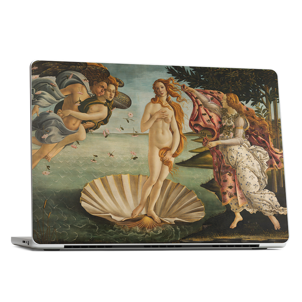 The Birth of Venus MacBook Skin